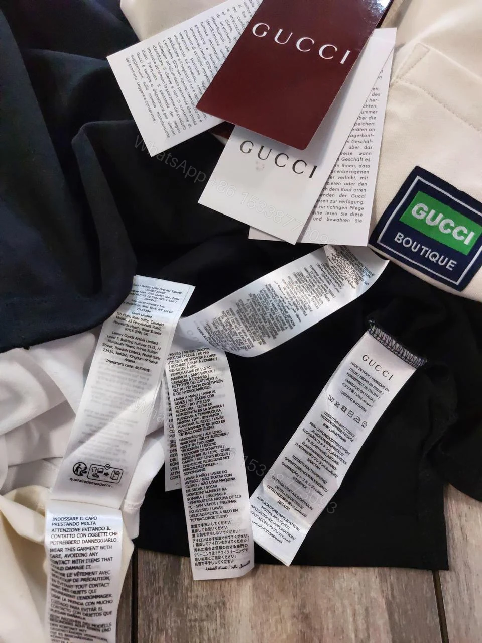 View 16 of Gucci Half Sleeve Polo Tees First Copy | Imported AAA+ Exclusive Replica