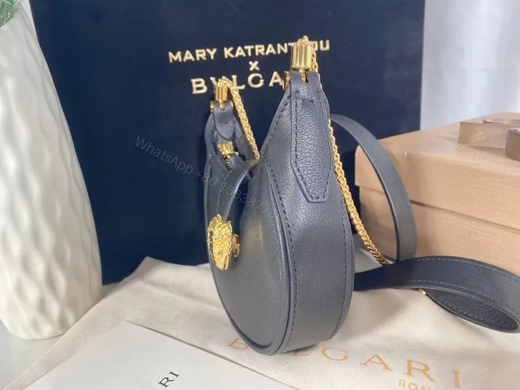 View 5 of Pebbled Leather Saddle Bag: Luxe, Timeless, Day-to-Night Style