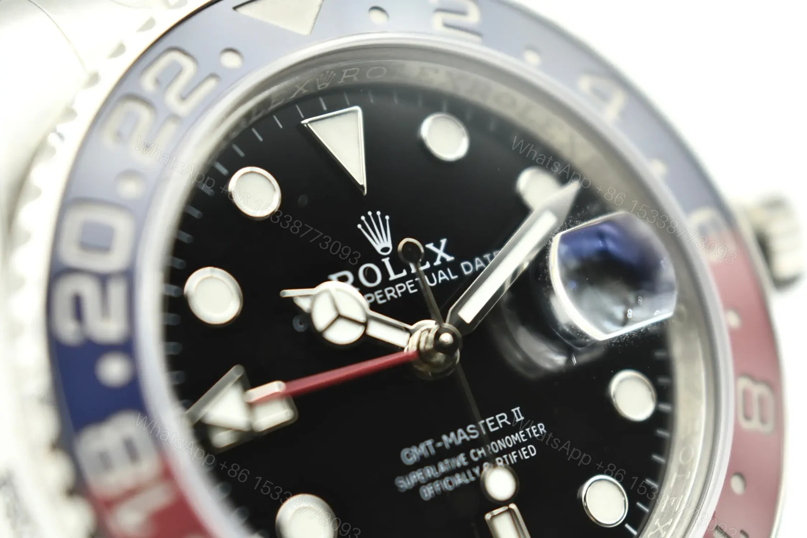 View 4 of Rolex GMT-Master II Pepsi Oyster Watch Ultimate 40MM 126710BLRO-0002
