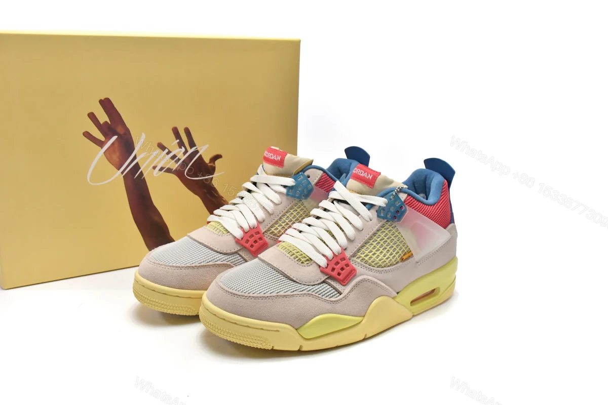 Union LA x Air Jordan 4 Retro “Guava Ice” DC9533-800 — view 2