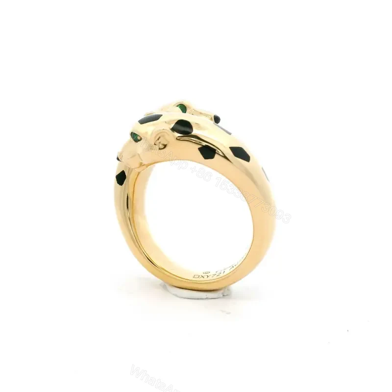 View 2 of Panthère de Cartier 18K Yellow Gold And Tsavorite Garnet Ring