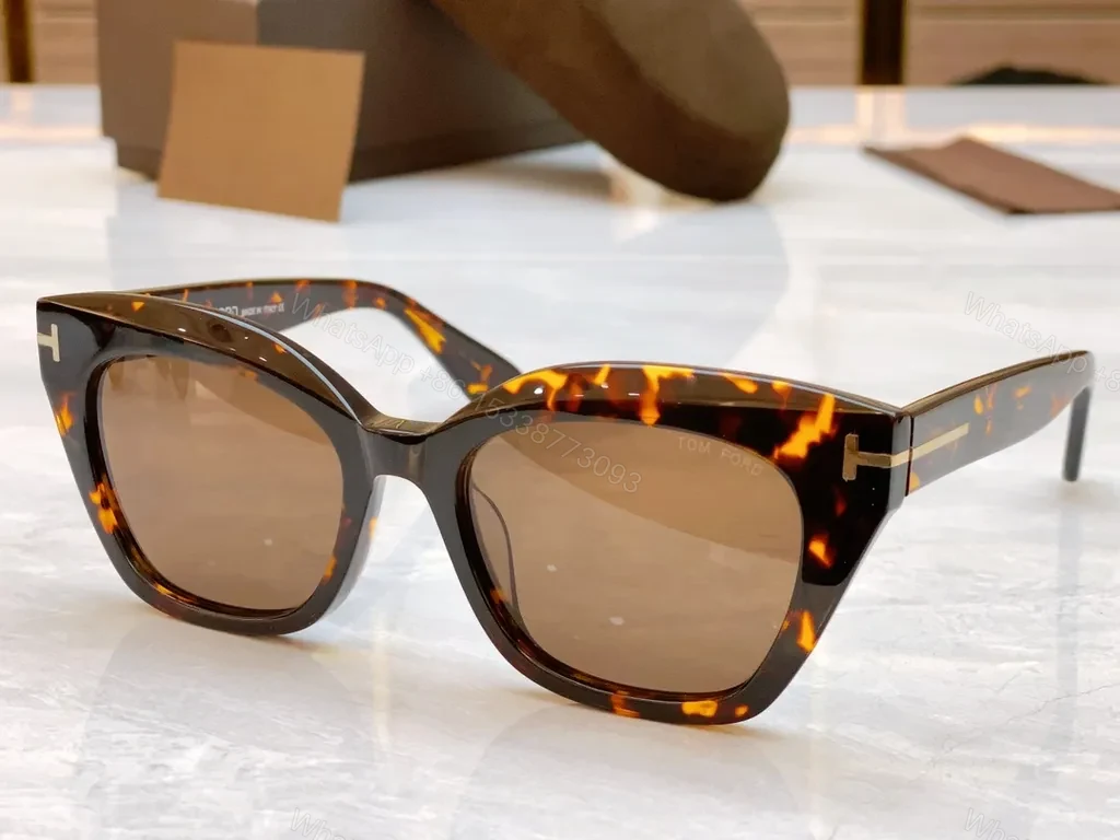 View 7 of Tom Ford Cat-Eye Sunglasses â€“ Premium Acetate, Gradient UV