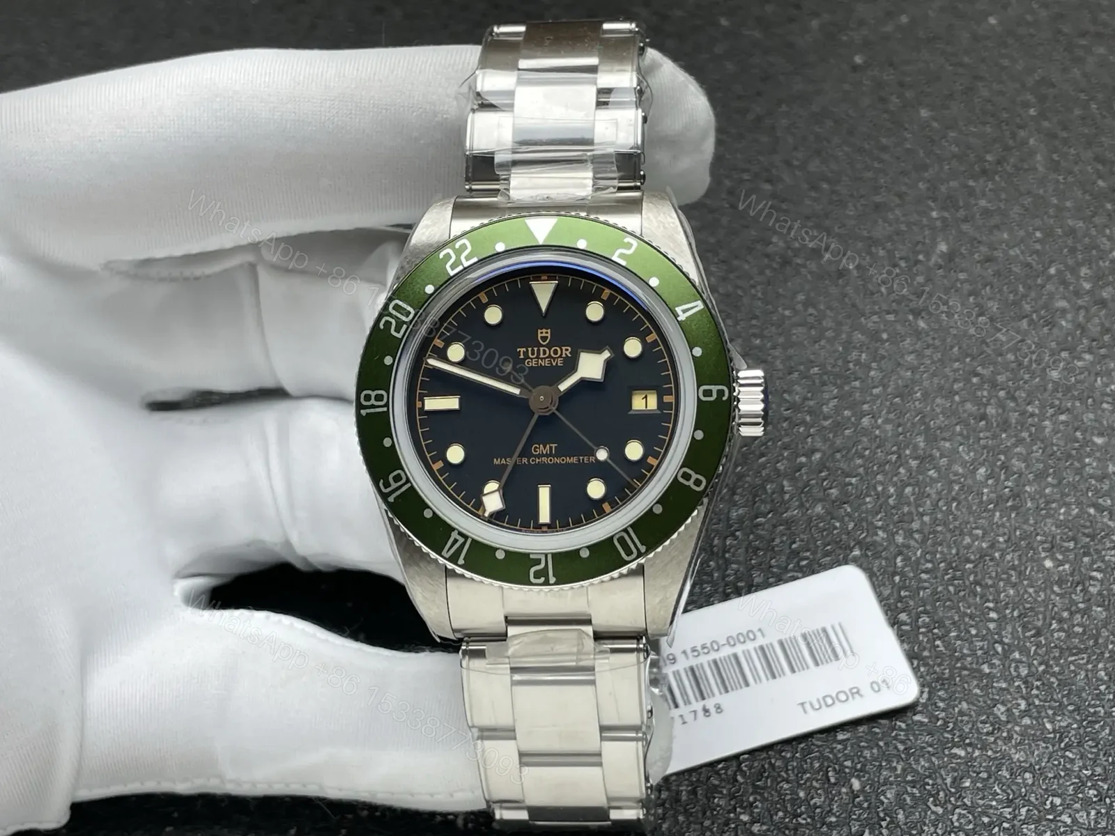 Tudor Black Bay Green Manufacture Bracelet Harrods 79230G-0001 — view 1