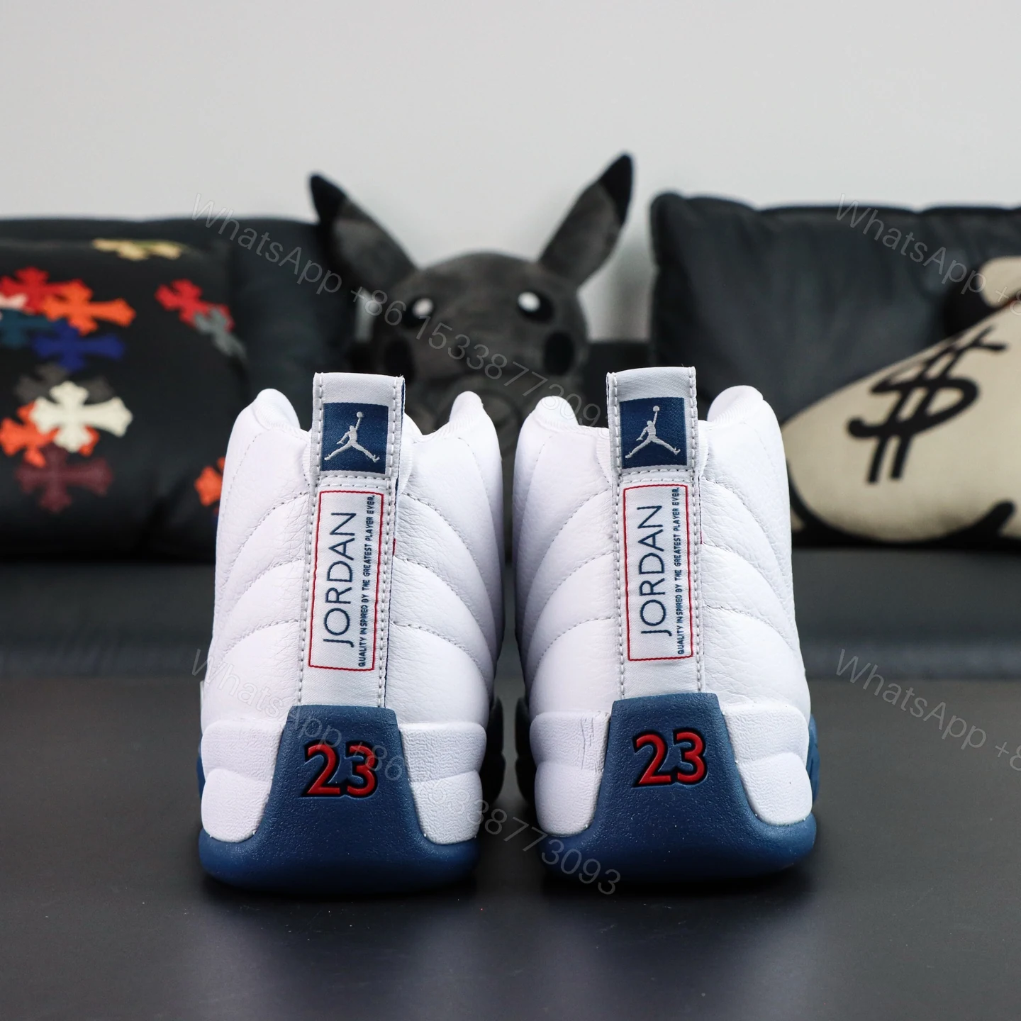 View 7 of Air Jordan 12 “French Blue” Reps