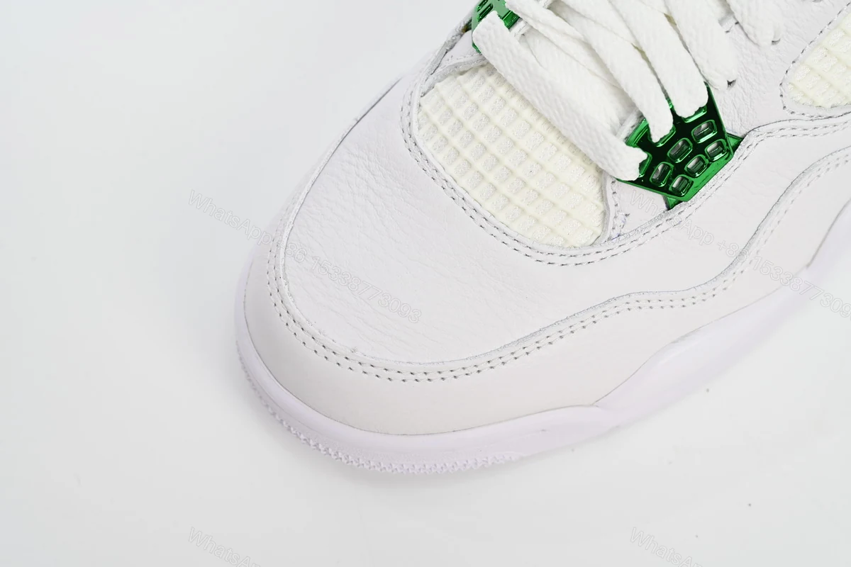 View 6 of Air Jordan 4 Retro “Metallic Green” CT8527-113