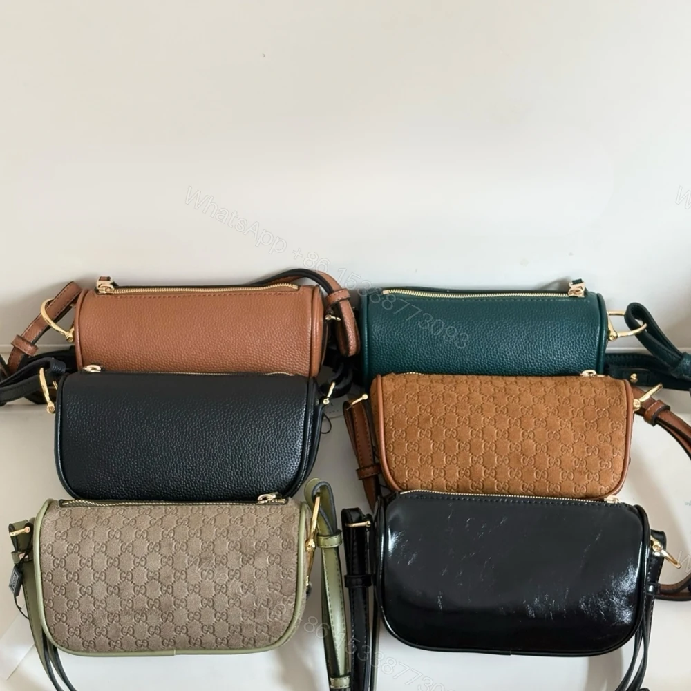 View 10 of Gucci Half Horsebit Mini Bag Brown GG Suede 19Cm