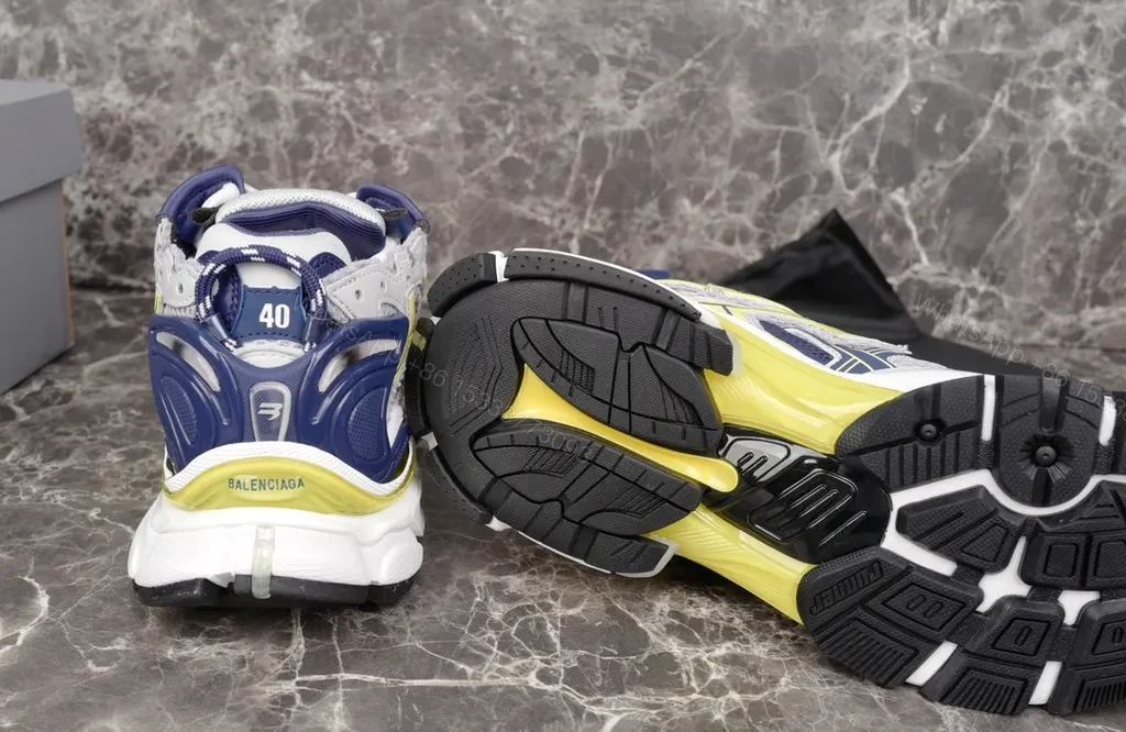 View 2 of Metallic High-Top Sneaker +Premium mixed-materials +Luxury Streetwear +Bold sculpted sole +Sneakers