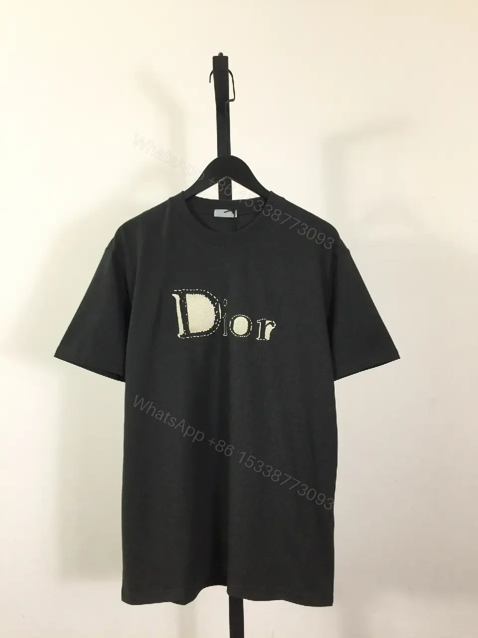 Bold Logo Graphic Tee - Modern Casual Luxury Shirt — view 1