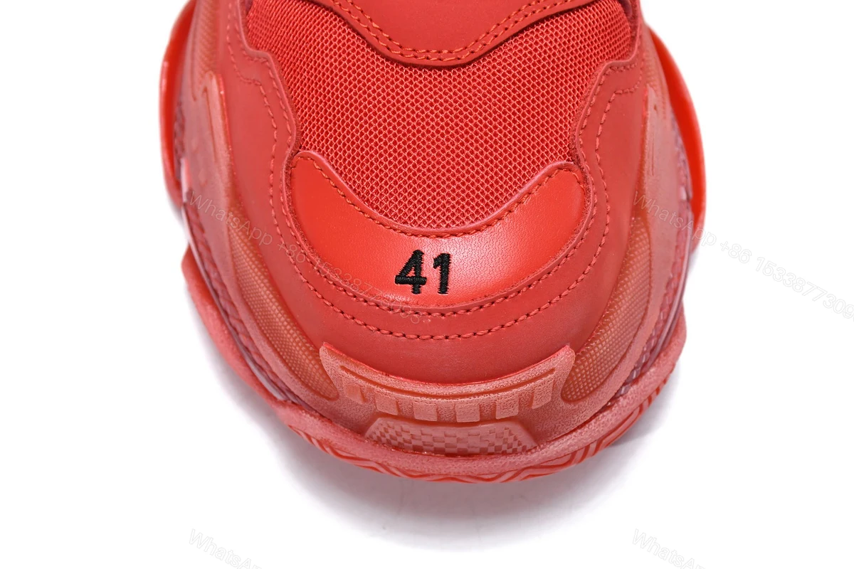 View 9 of Balenciaga Triple S Red Clear Sole 541624W09O16500