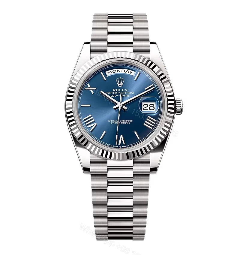 Superclone Rolex Day-Date Blue Dial 228239-0007 40 mm — view 1
