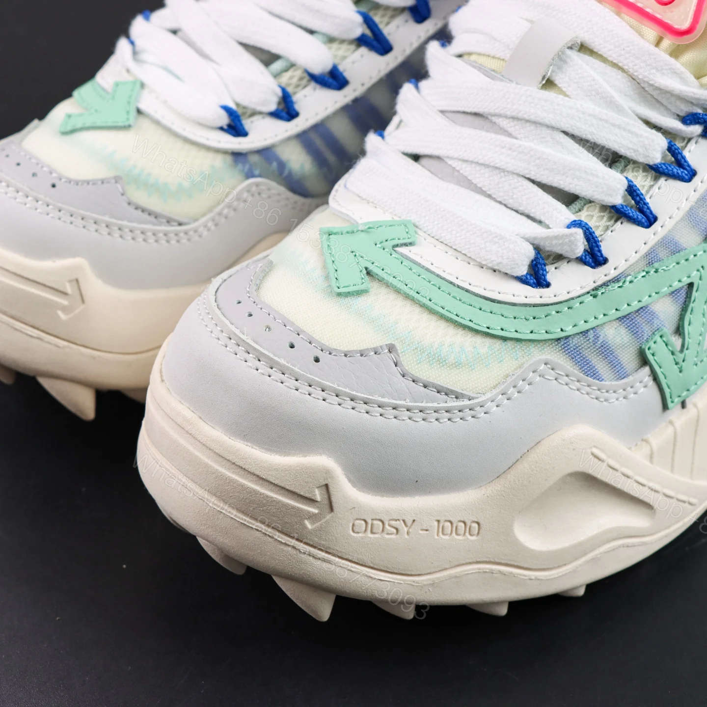 View 4 of Off White ODSY 1000 White Green