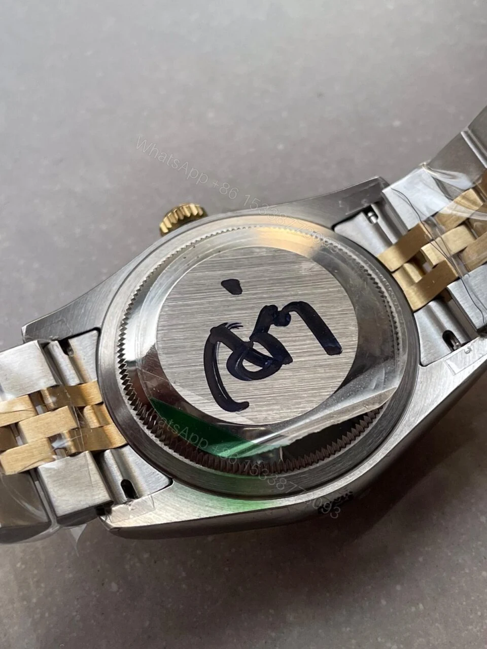 View 6 of Rolex DateJust 31mm Ladies 278289 BPF Blue /gold Dial 316L steel