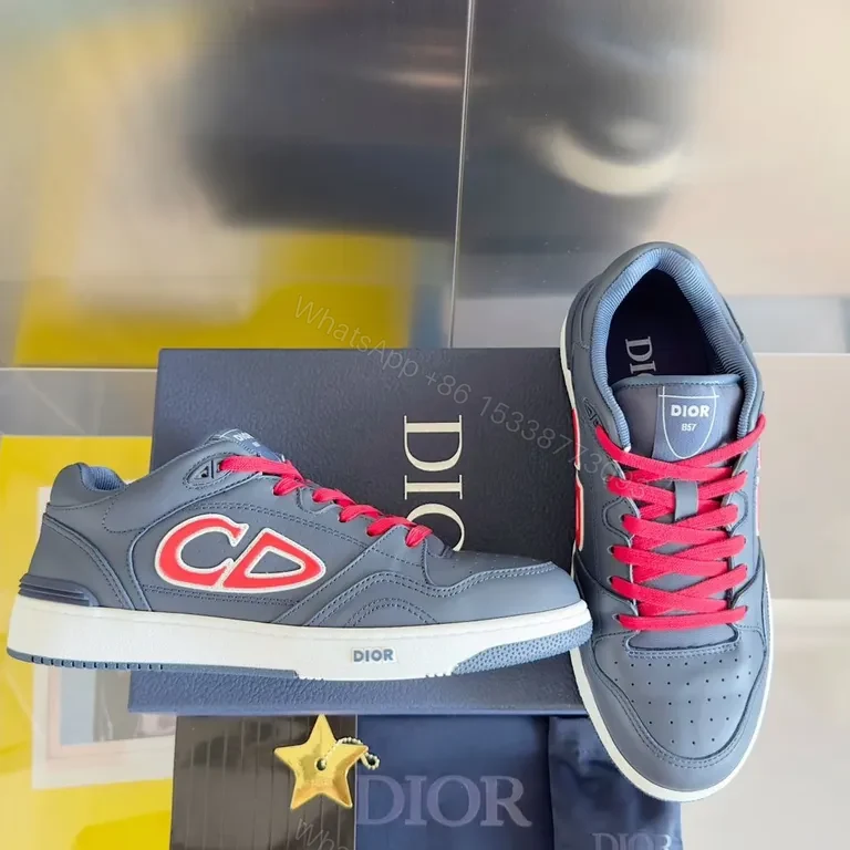 View 2 of Chic Dior-Influenced Court Sneakers: Everyday Luxury