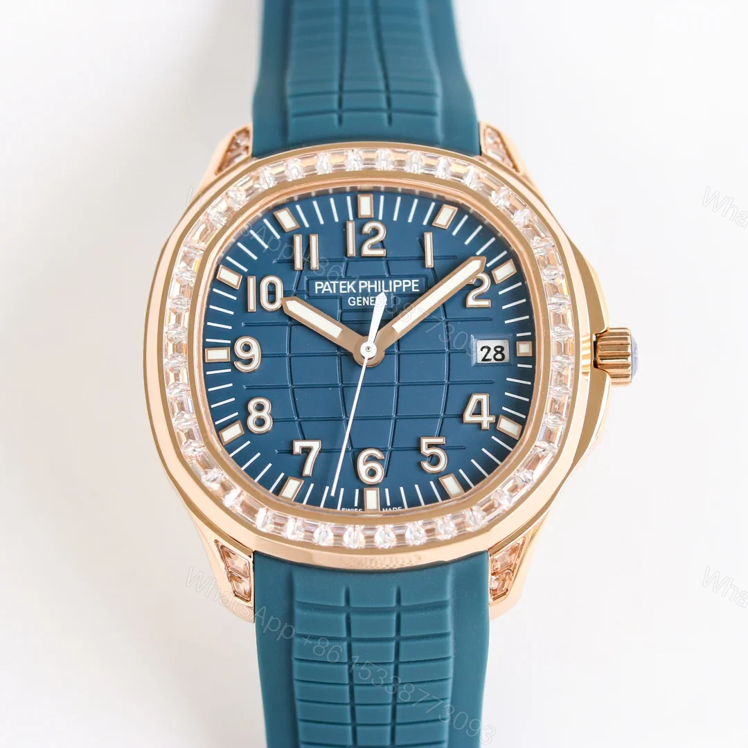 Patek Philippe Aquanaut Full Diamond Edition Luxury Mechanical Watch GR-PP-R68-FULL-DIAMOND-388 — view 1