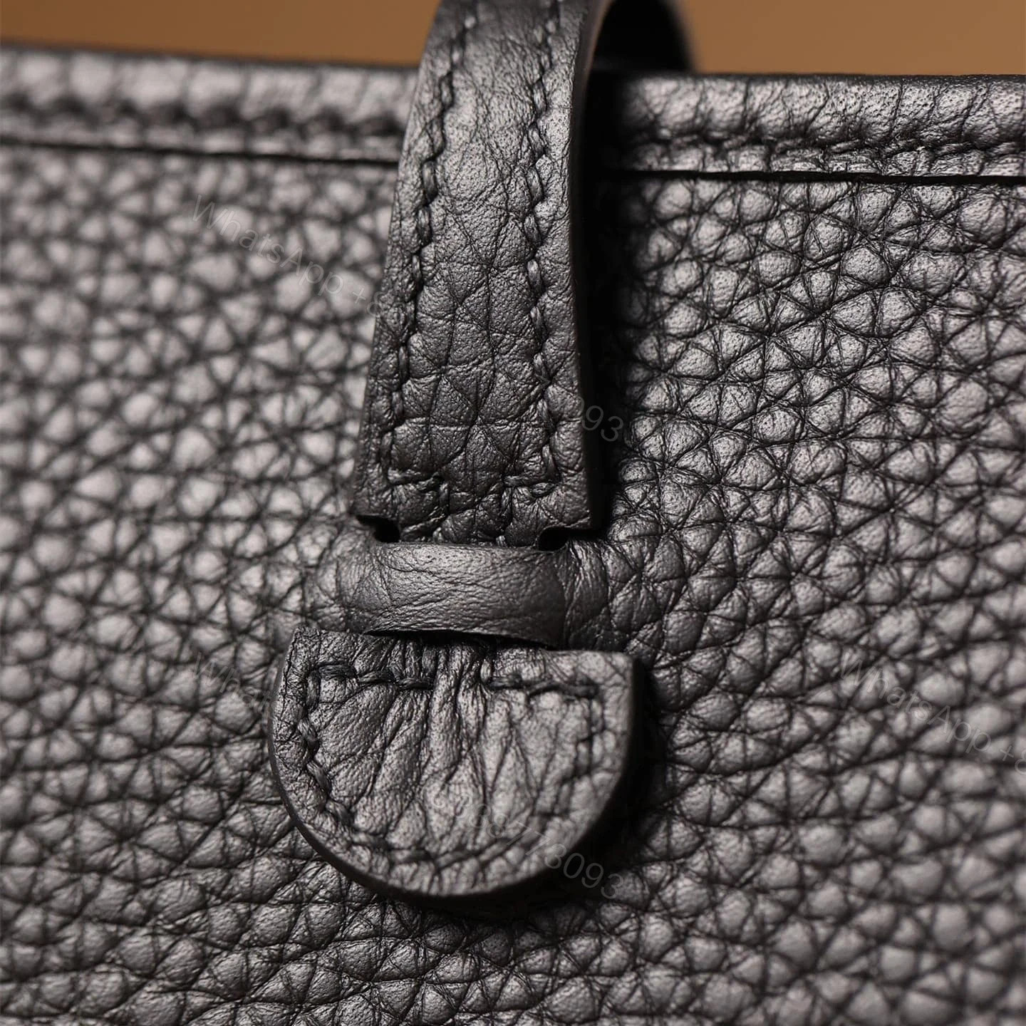 View 16 of 高仿Hermes*Evelyne16黑色銀扣免檢版