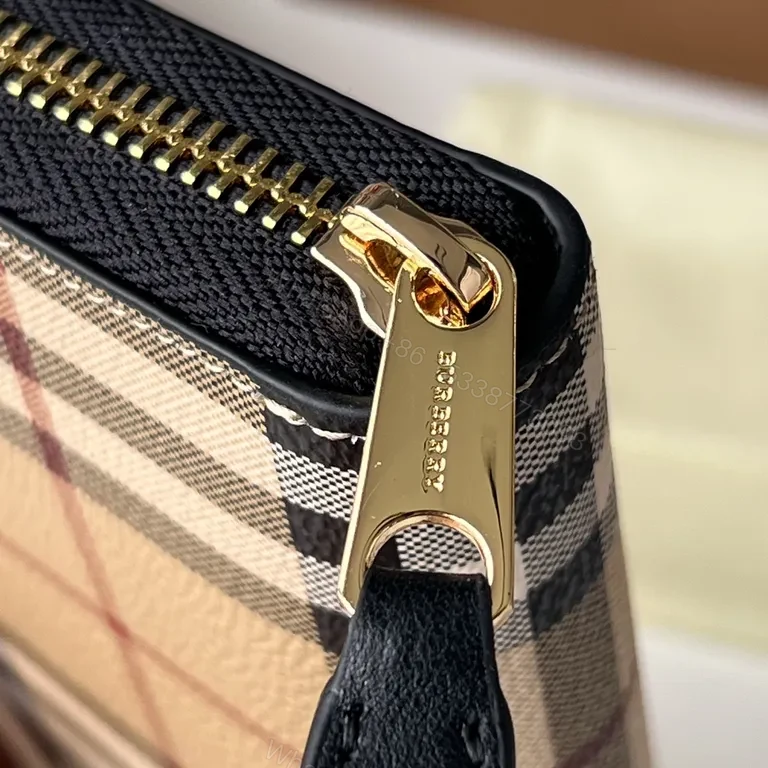 View 4 of Chic Plaid Signature Wallet: All-Day Luxury on the Go