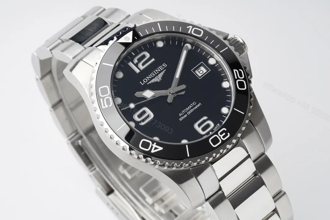 View 4 of Longines Conquest Black Dial Stainless Steel Automatic Watch