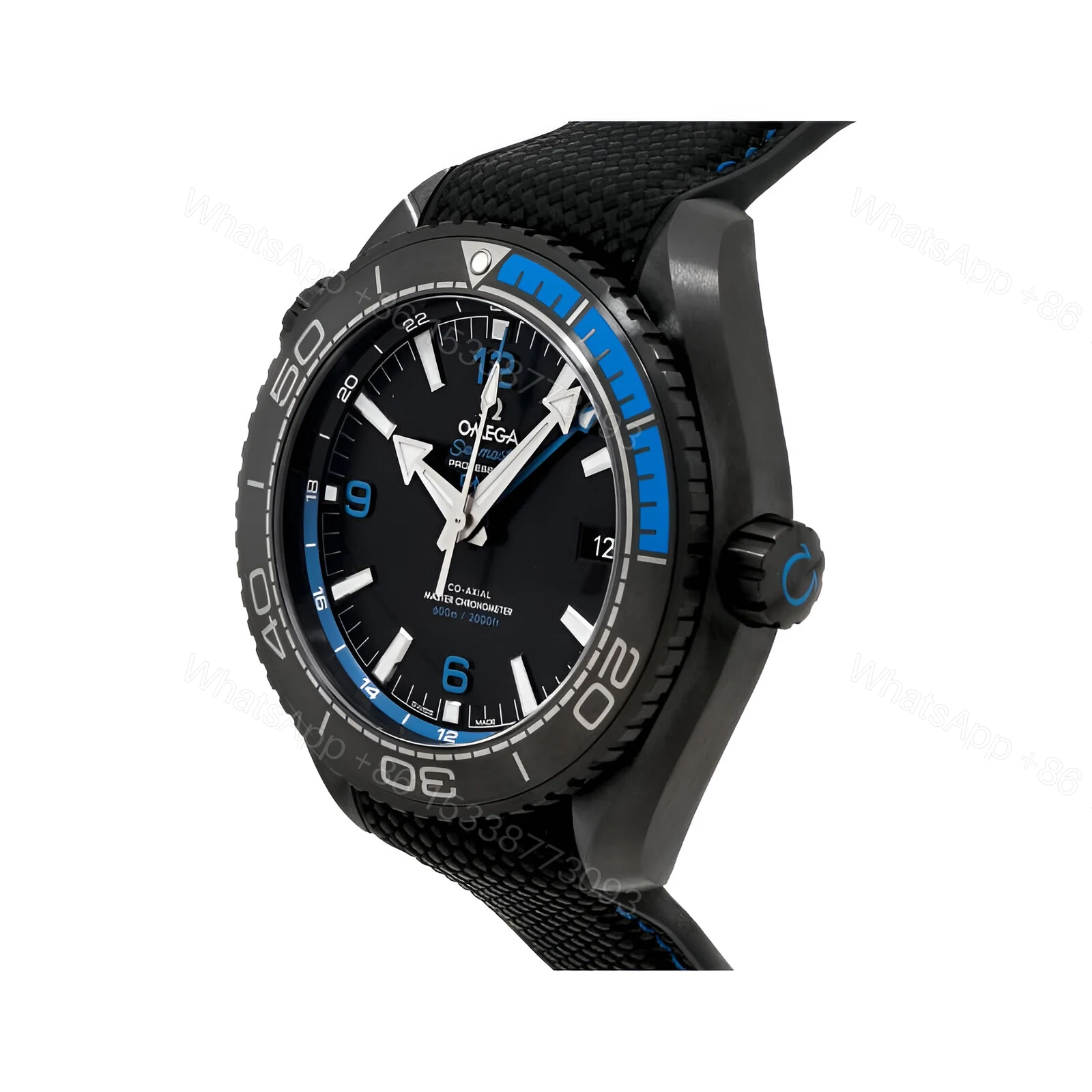 View 3 of Omega Seamaster 600m Blue Replica
