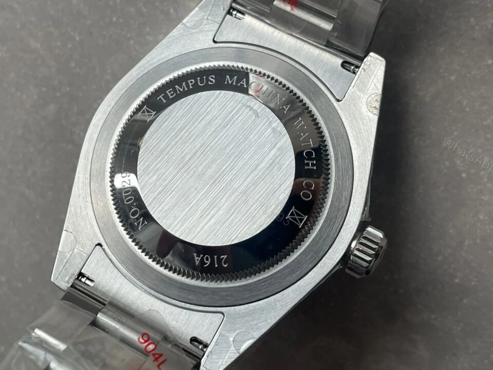 View 8 of GMF FACTORY 1:1 Rolex Submariner “Tempus Machine Red Depth 216A” 904L SS Black Dial A3130
