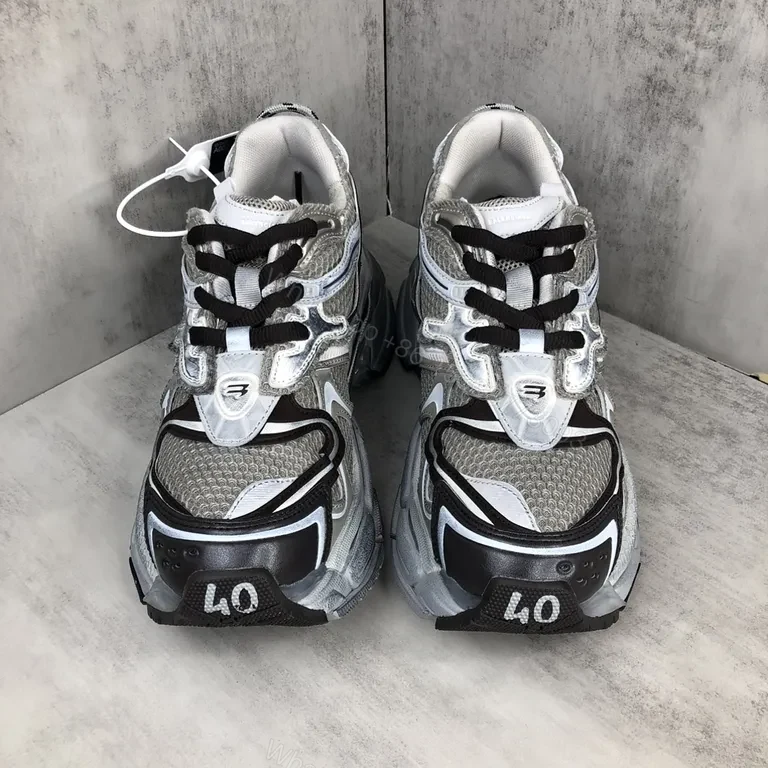 View 2 of Chunky Tech-Driven Luxe High-Tops with Metallic Accents