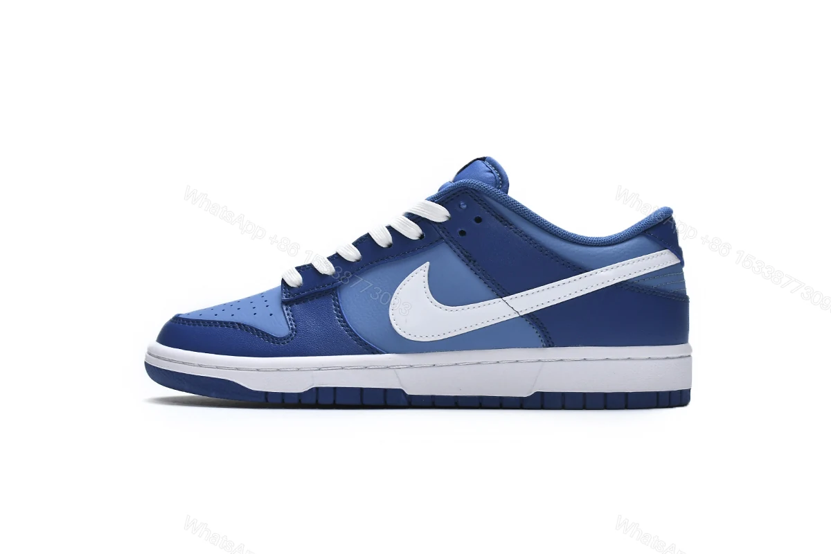 View 9 of Nike Dunk Low Dark Marina Blue DJ6188-400