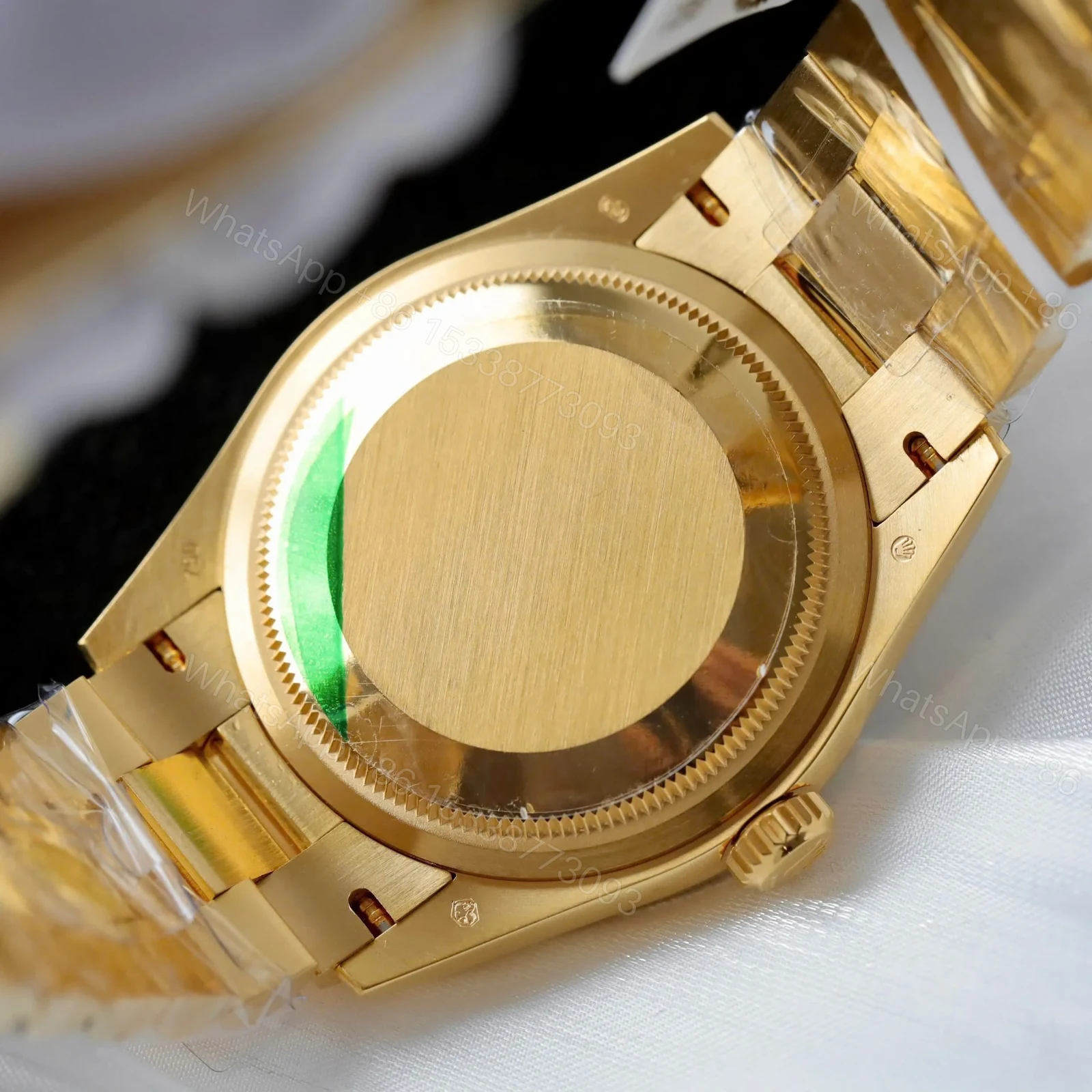 View 7 of Replica Rolex Day-Date II Green Dial 128238 36 mm
