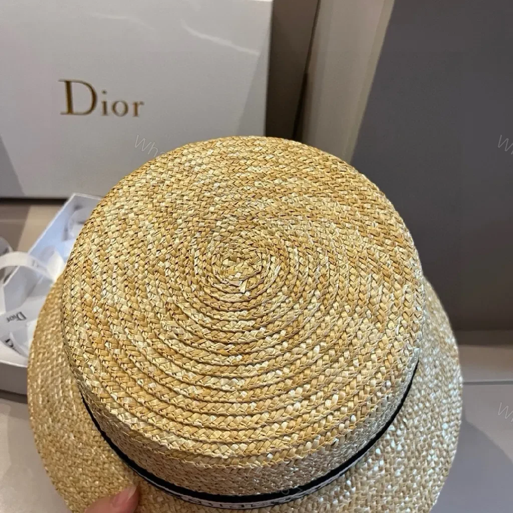 View 9 of Straw Hat + Straw + Luxe + Bold Band + Hat