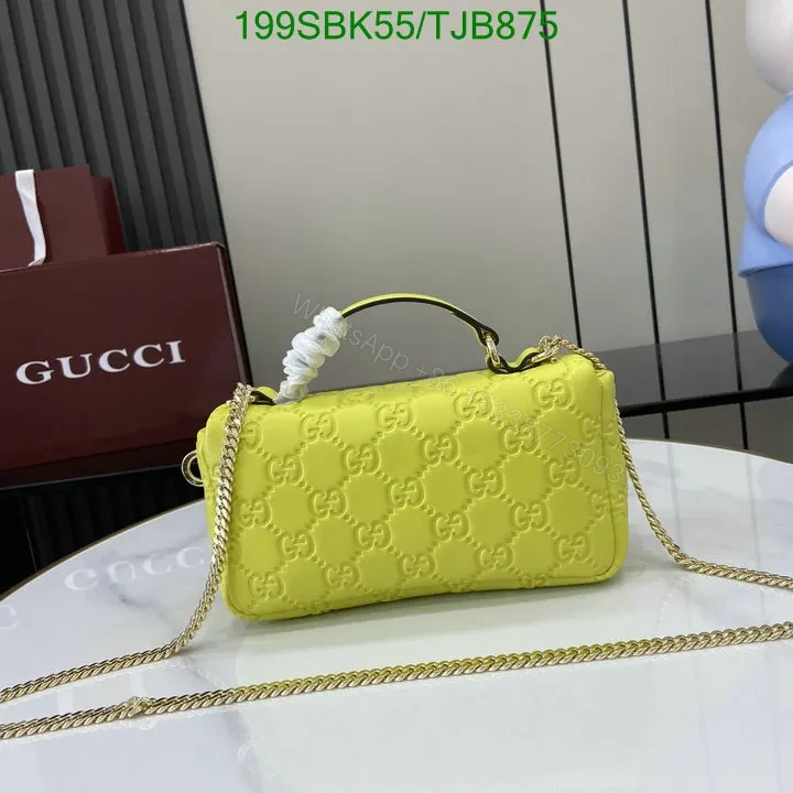 View 109 of Gucci Rosso Ancora Red Leather Mini Top Handle Bag HG258