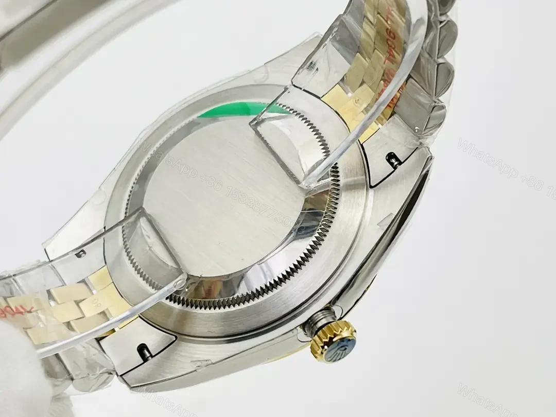 View 7 of Fake Rolex Datejust Yellow Gold Best Jubilee Bracelet 41MM 126333-0010