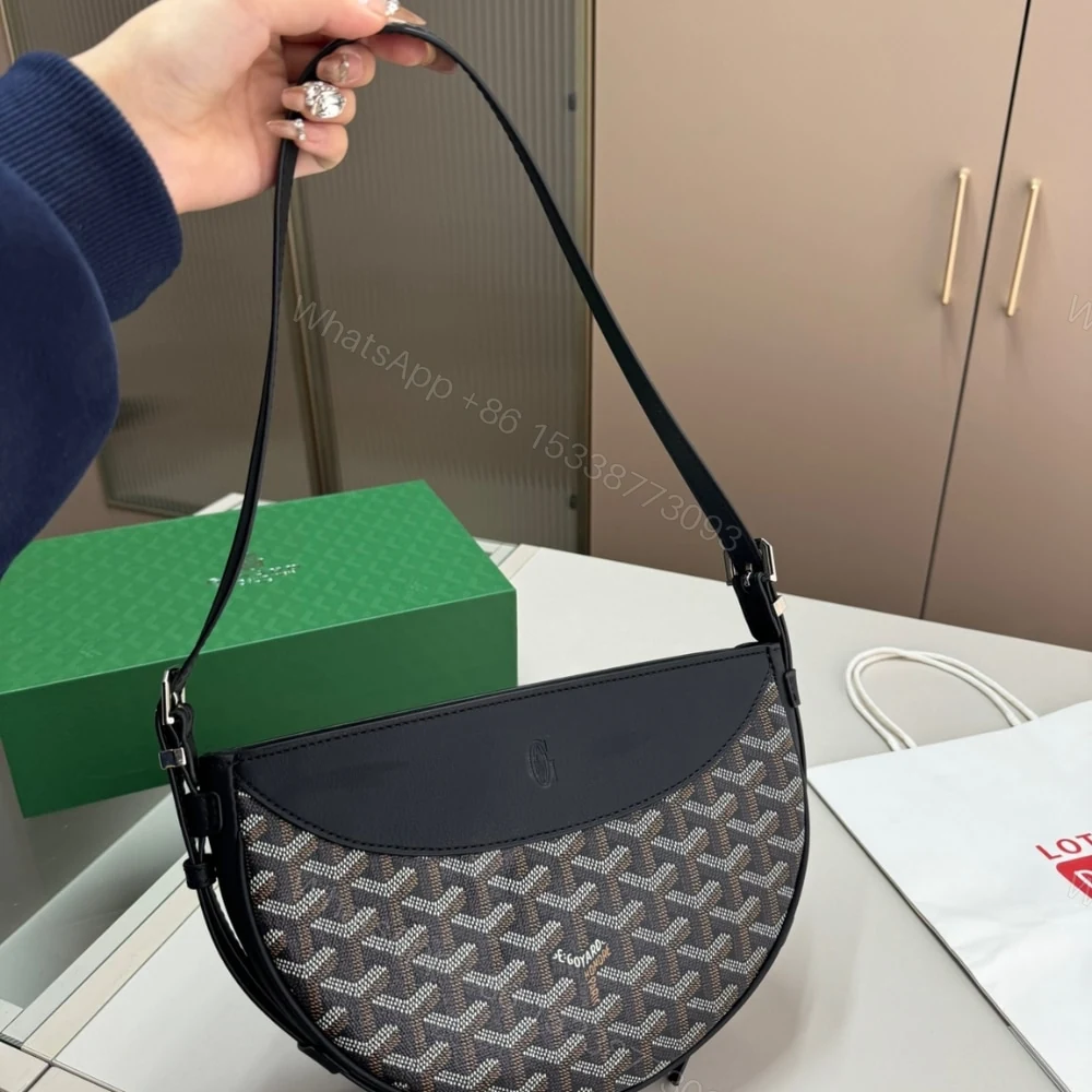 View 2 of GOYARD HIRONDELLE BAG BLACK 24CM HIRONDPMLTY01CL01P