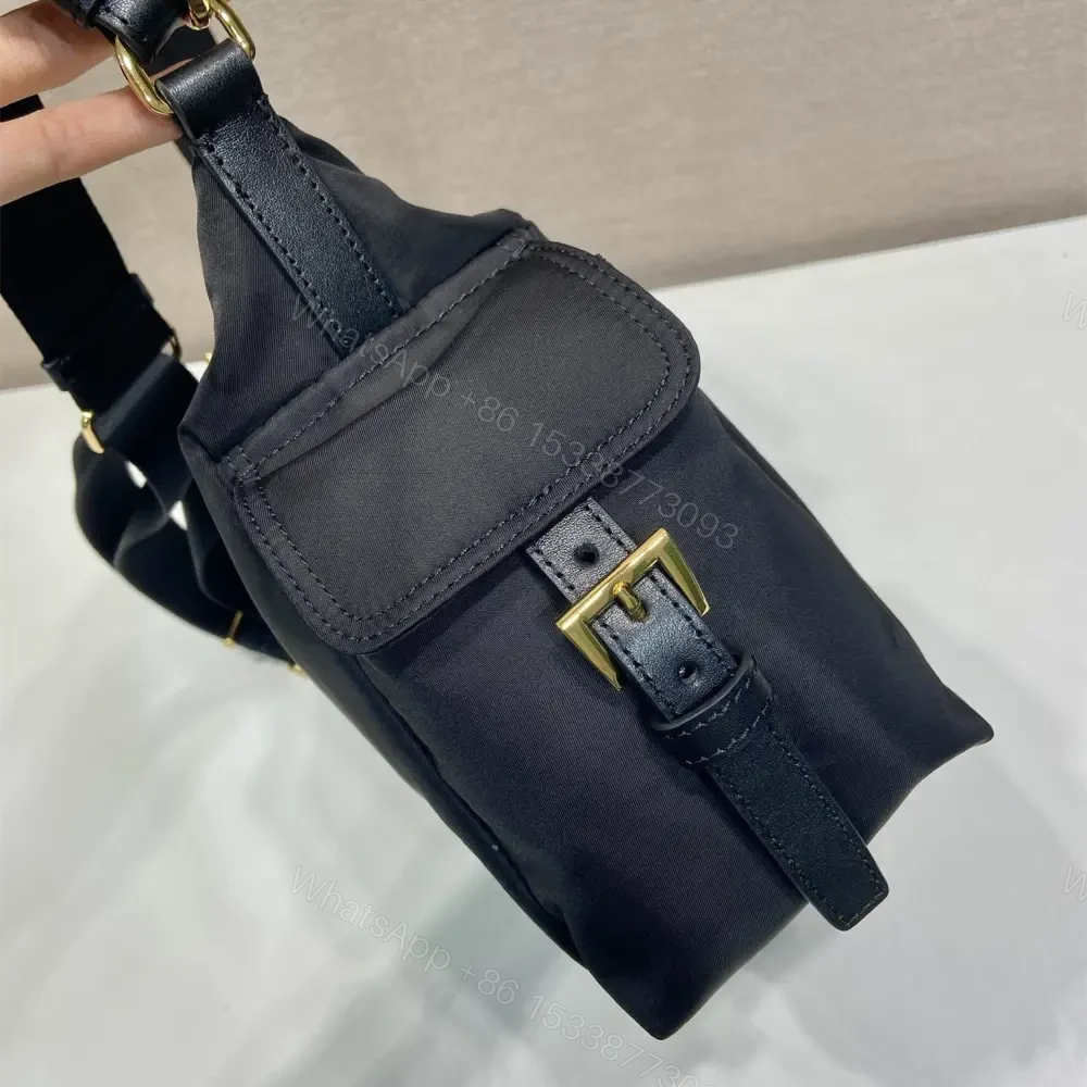 View 6 of 高仿Prada*RE-Nylon系列1BC264單肩包黑色免檢版