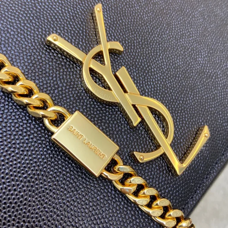 View 2 of Saint Laurent Kate Wallet on Chain: Luxury, Compact, Hands-Free
