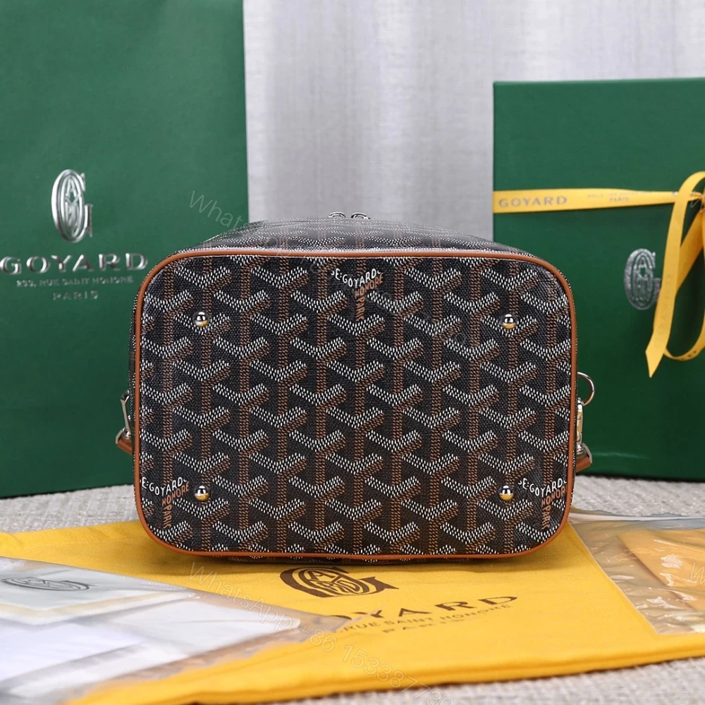 View 4 of 高仿Goyard*Muse系列MUSEVA4單價盒子包棕色免檢版