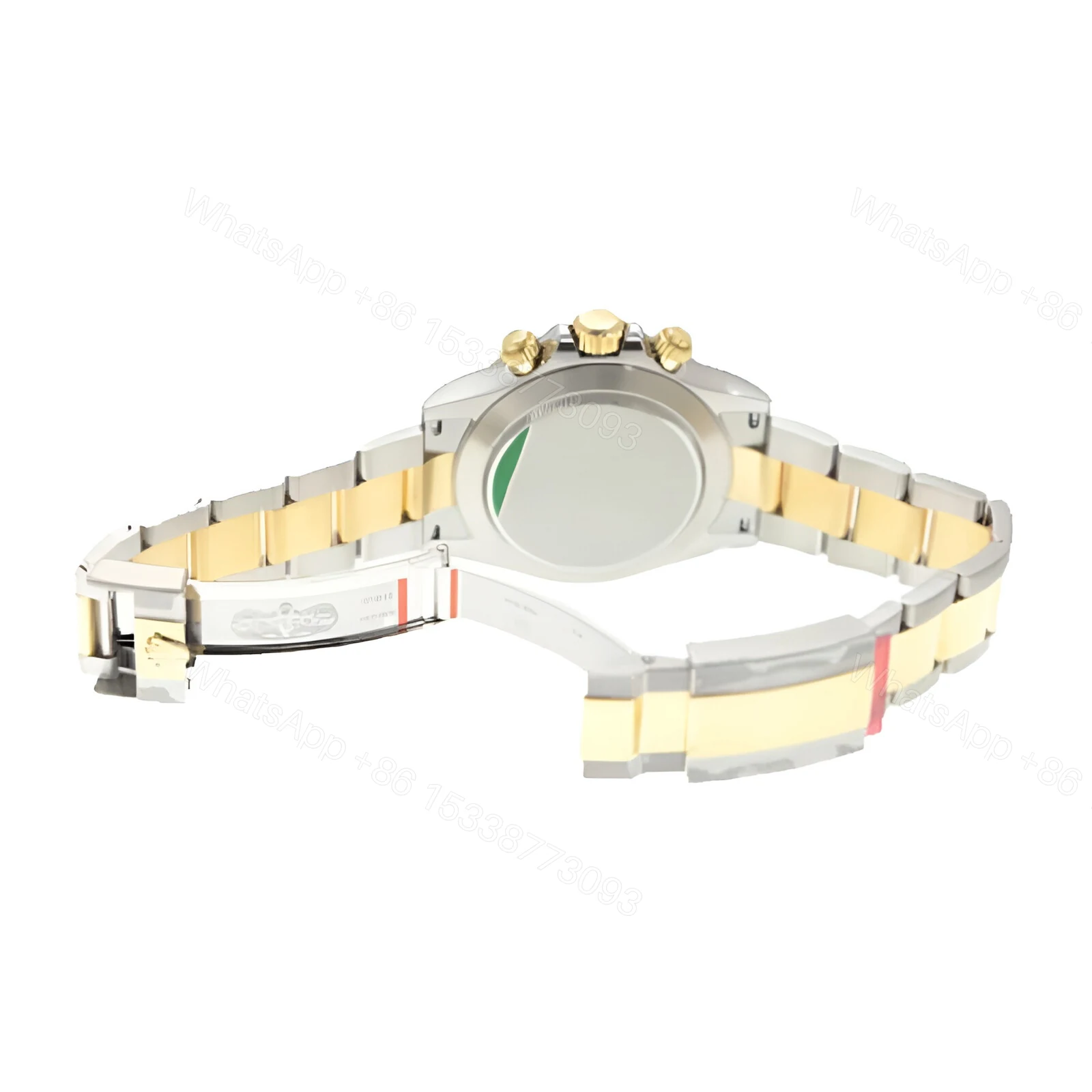 View 4 of Rolex Daytona Two Tone White Dial 116523 Replica