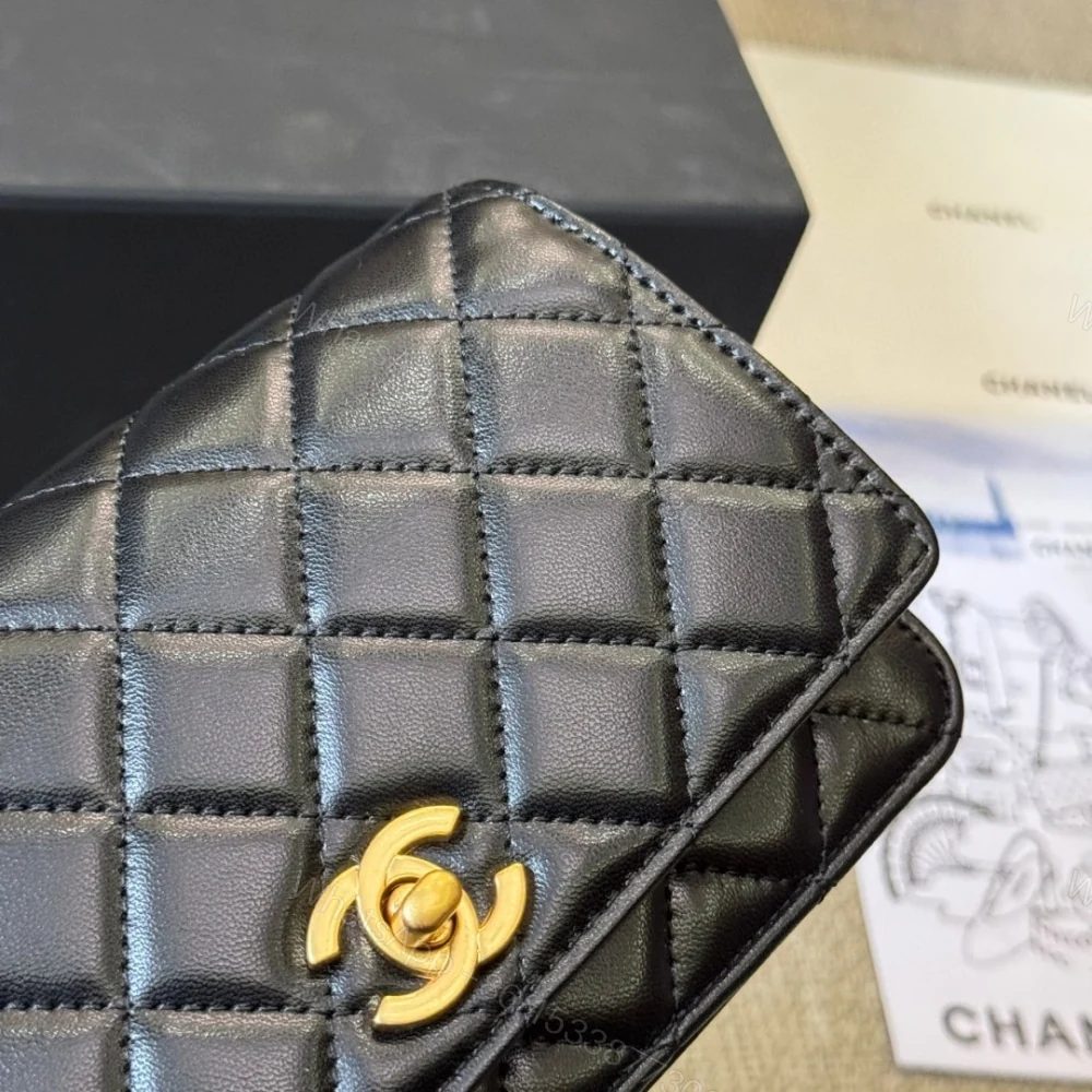 View 4 of Chanel Classic Wallet On Chain Black 19Cm