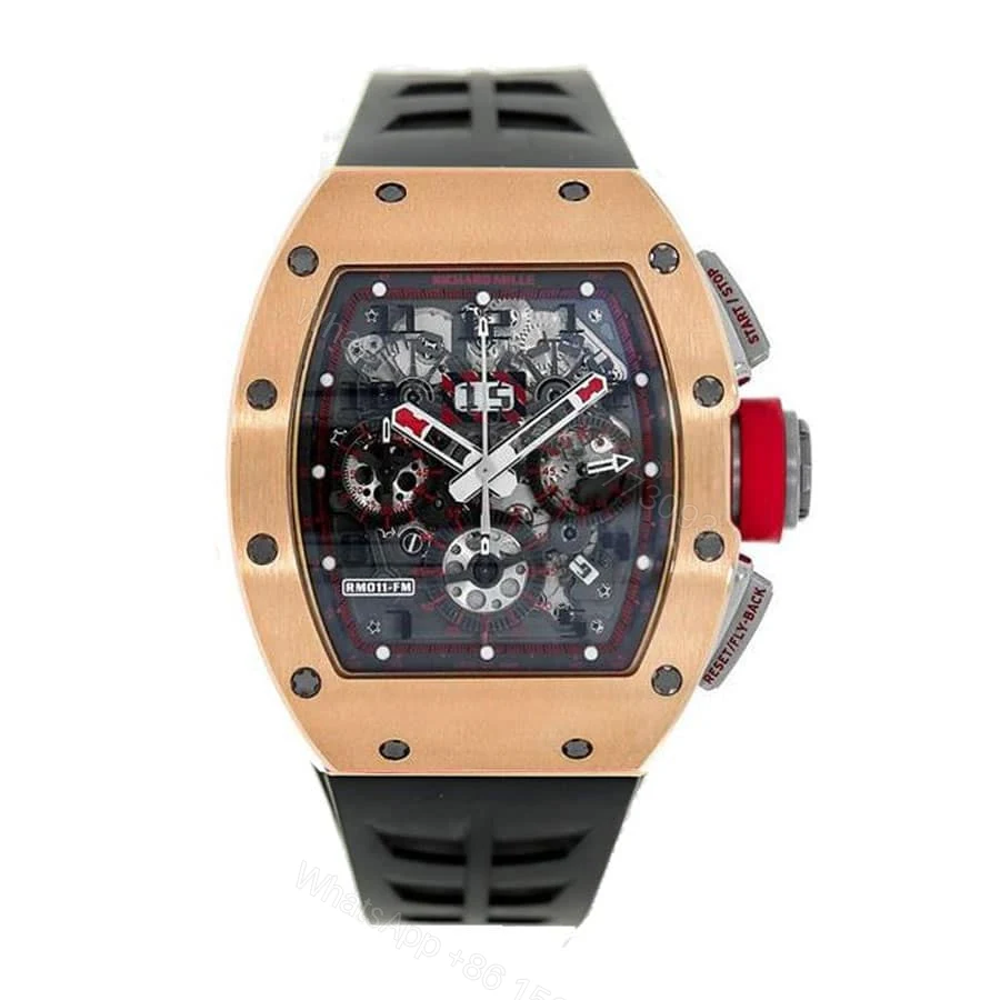 Richard Mille RM 011 Super Clone : Red Demon Automatic Flyback Chronograph — view 1