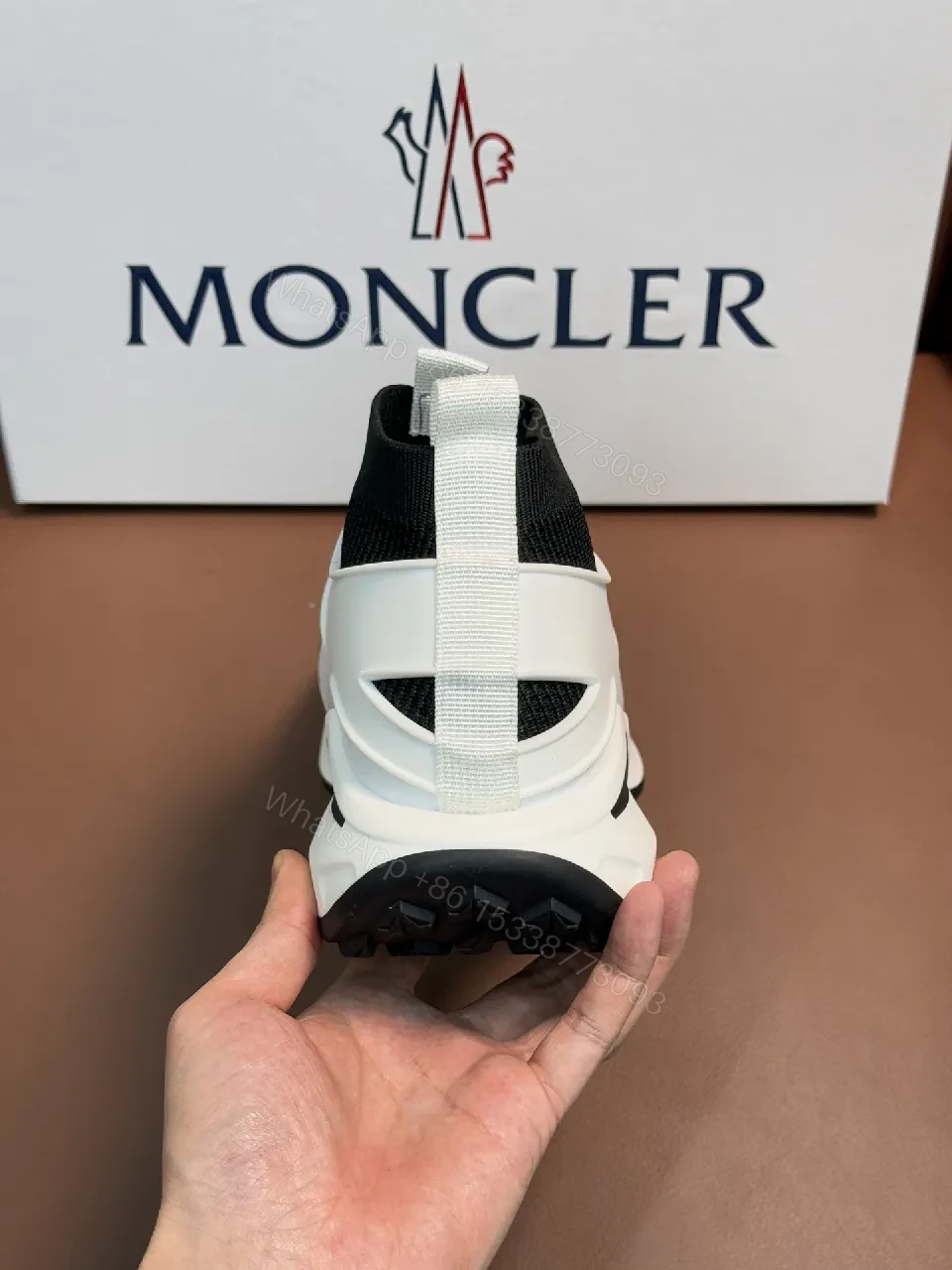 View 7 of Moncler Mesh Knit Runner: Modern Comfort Sneakers