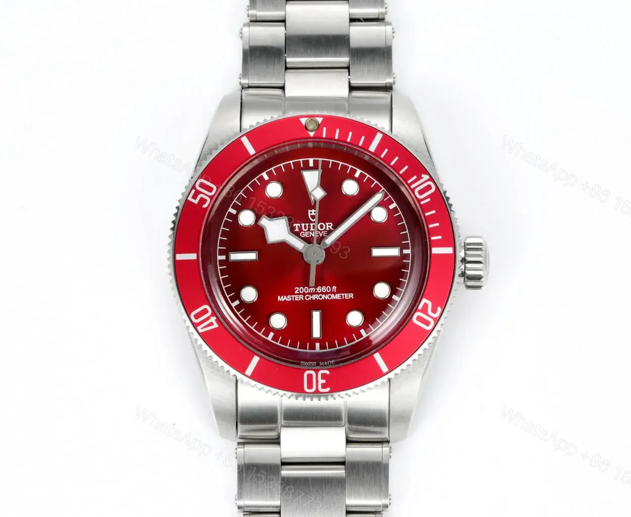 View 2 of Tudor R28 Biwan Black Bezel Black Dial Five-Link Steel Bracelet Premium 41MM TUD-R28-BLK-BEZ-5L-STL-41