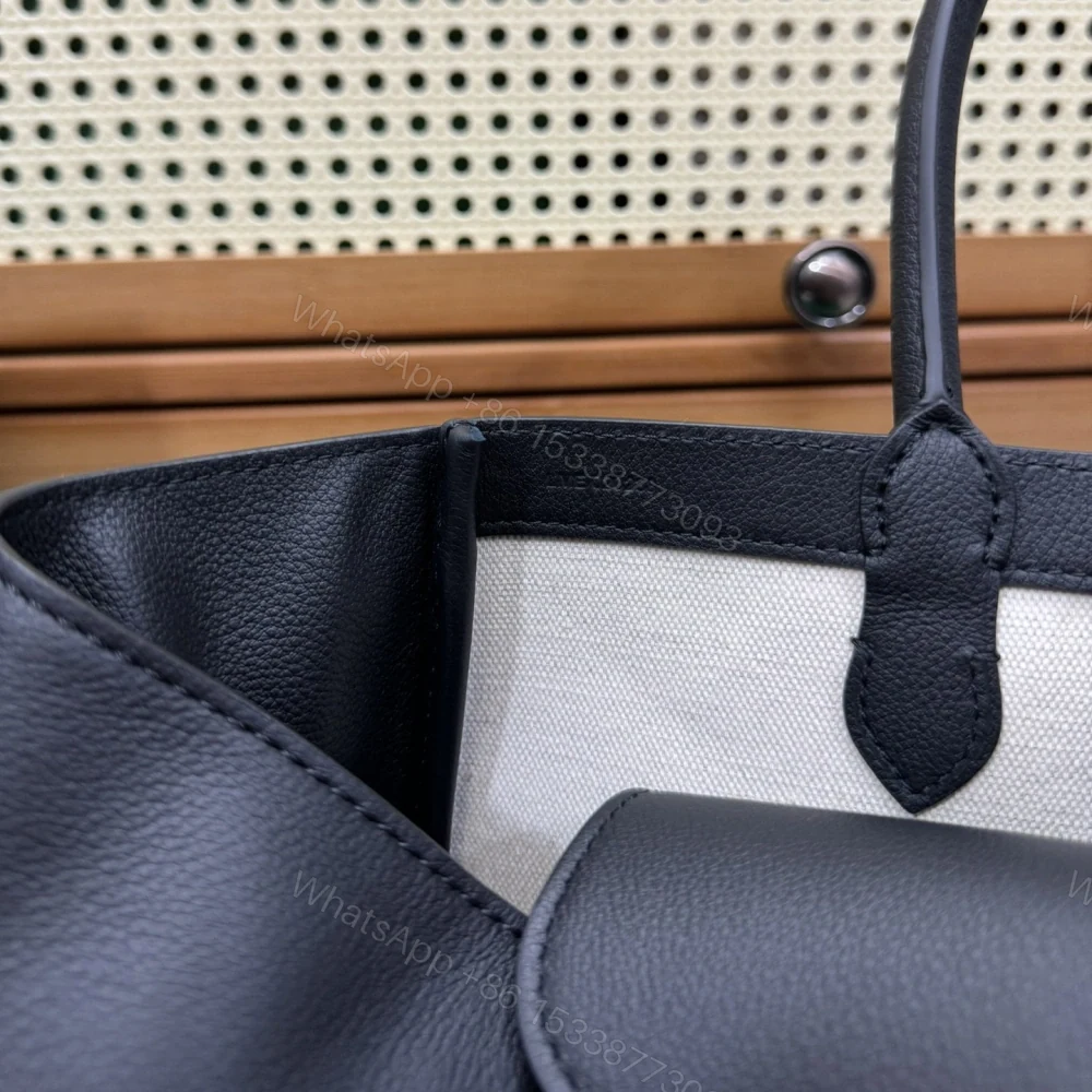 View 9 of 高仿Goyard*SAIGOC10手提托特包雙拼黑色大號免檢版
