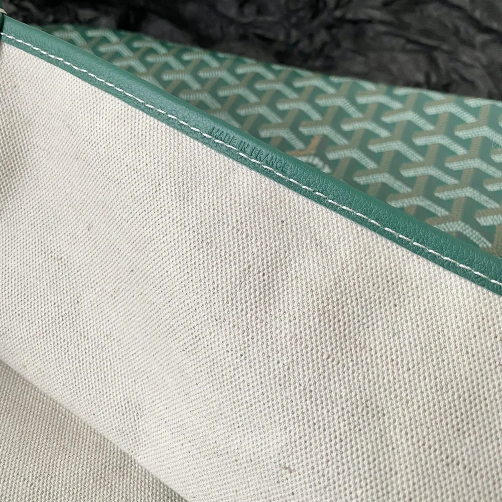 View 5 of 高仿Goyard*STLOUI1滿印Tote媽咪袋綠色大號免檢版