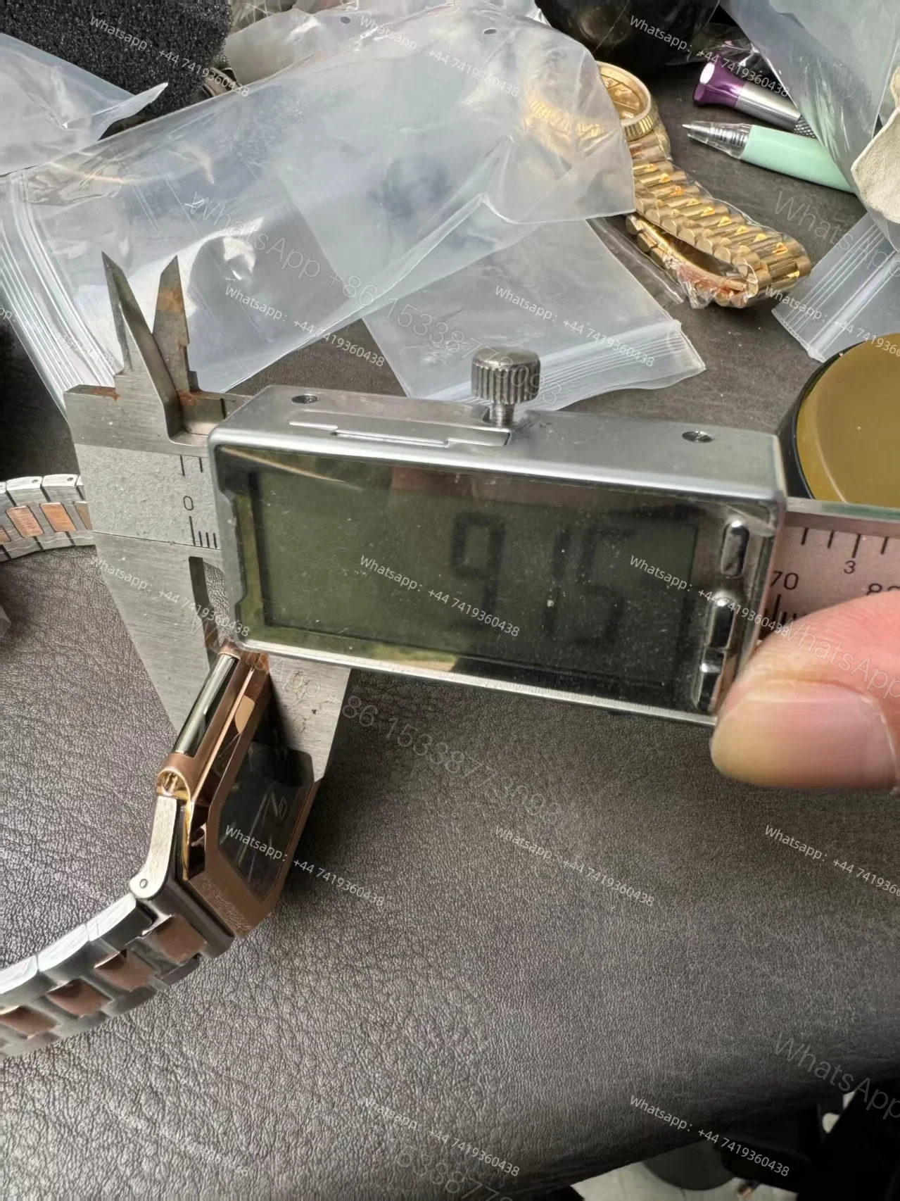 View 14 of Patek Philippe Super Clone Cubitus 5821/1AR-001 Gold & Steel Blue Dial 45MM