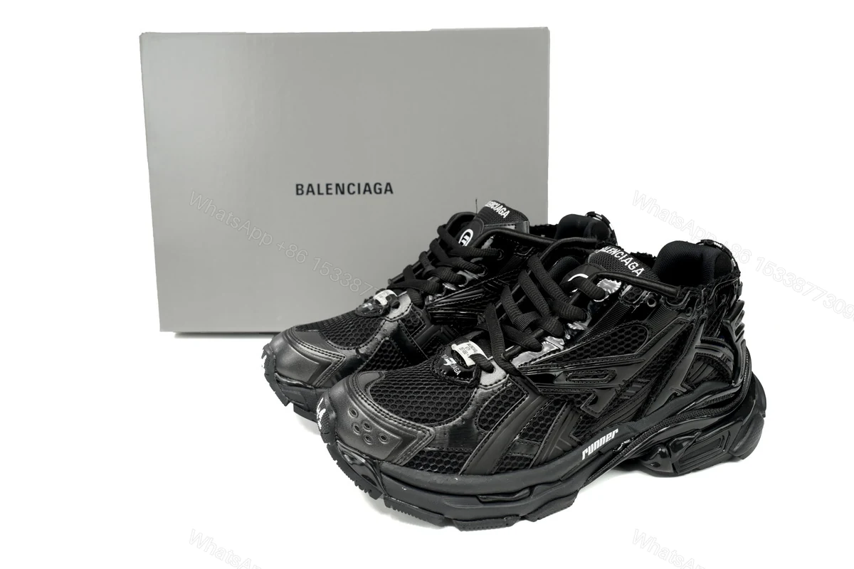 Balenciaga Runner Black 656065W3RA11000 — view 2