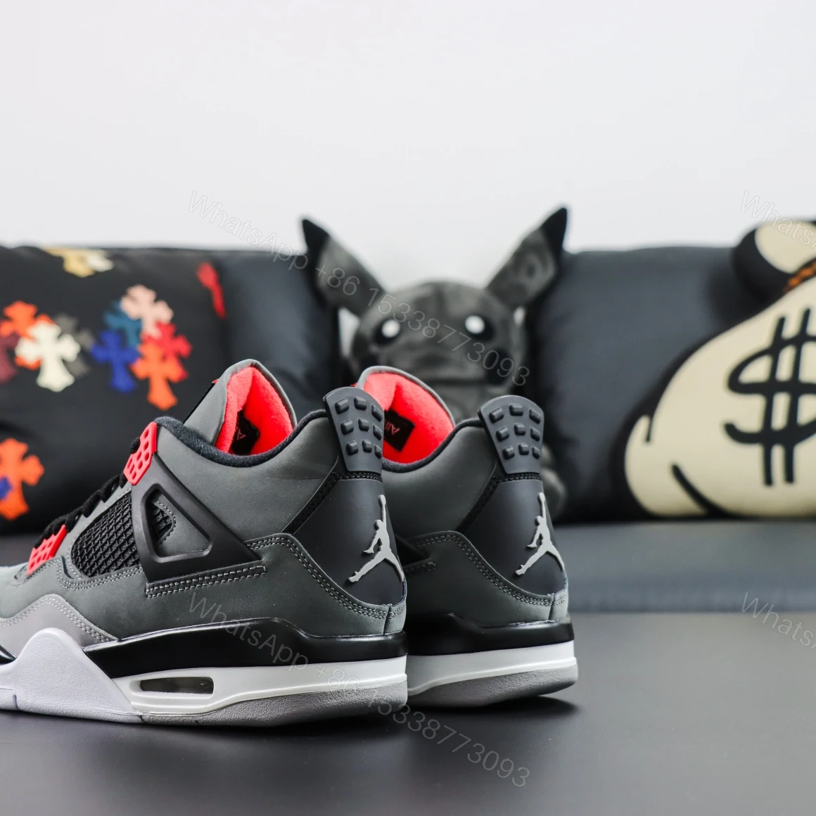 View 5 of Air Jordan 4 Retro Infrared Reps