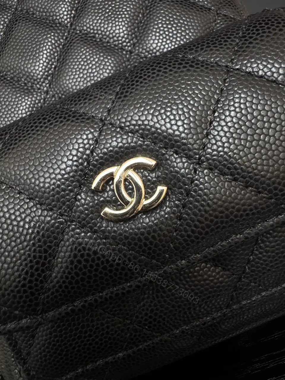 View 2 of Quilted Black Mini Backpack: Luxe, Compact, Everyday
