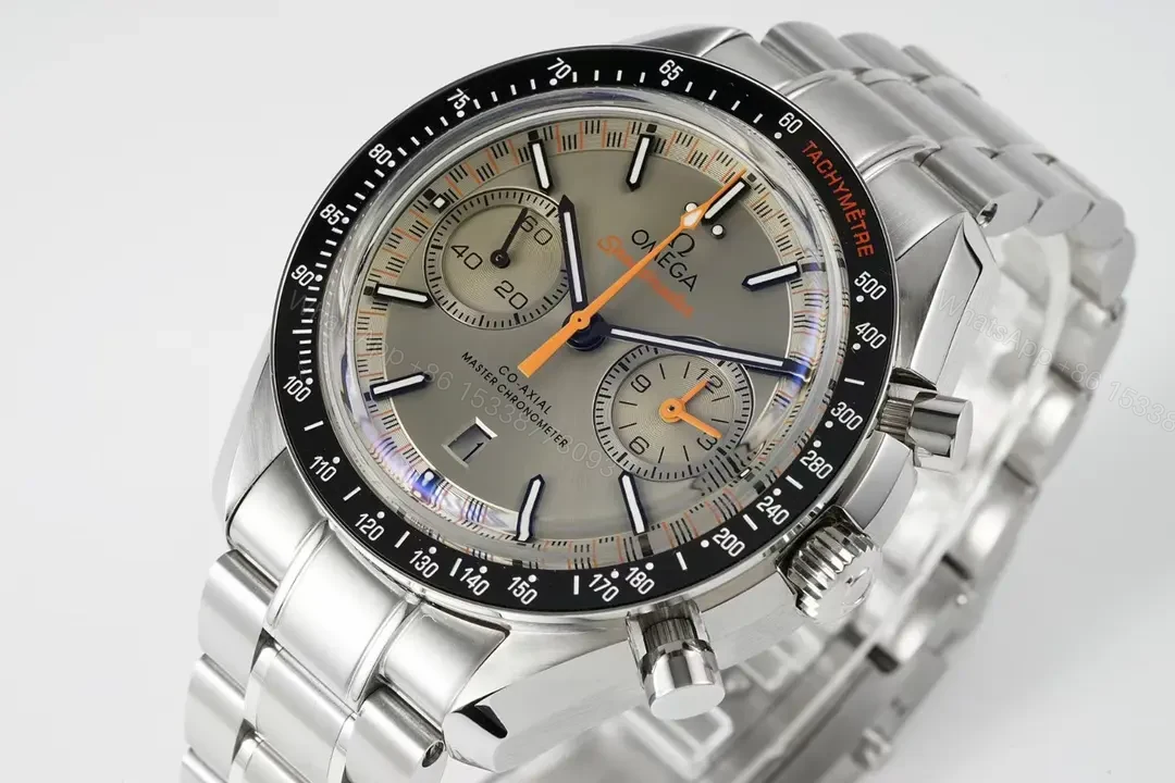 View 4 of Omega Speedmaster Racing Chronograph Stainless Steel with Grey Dial and Sapphire Crystal