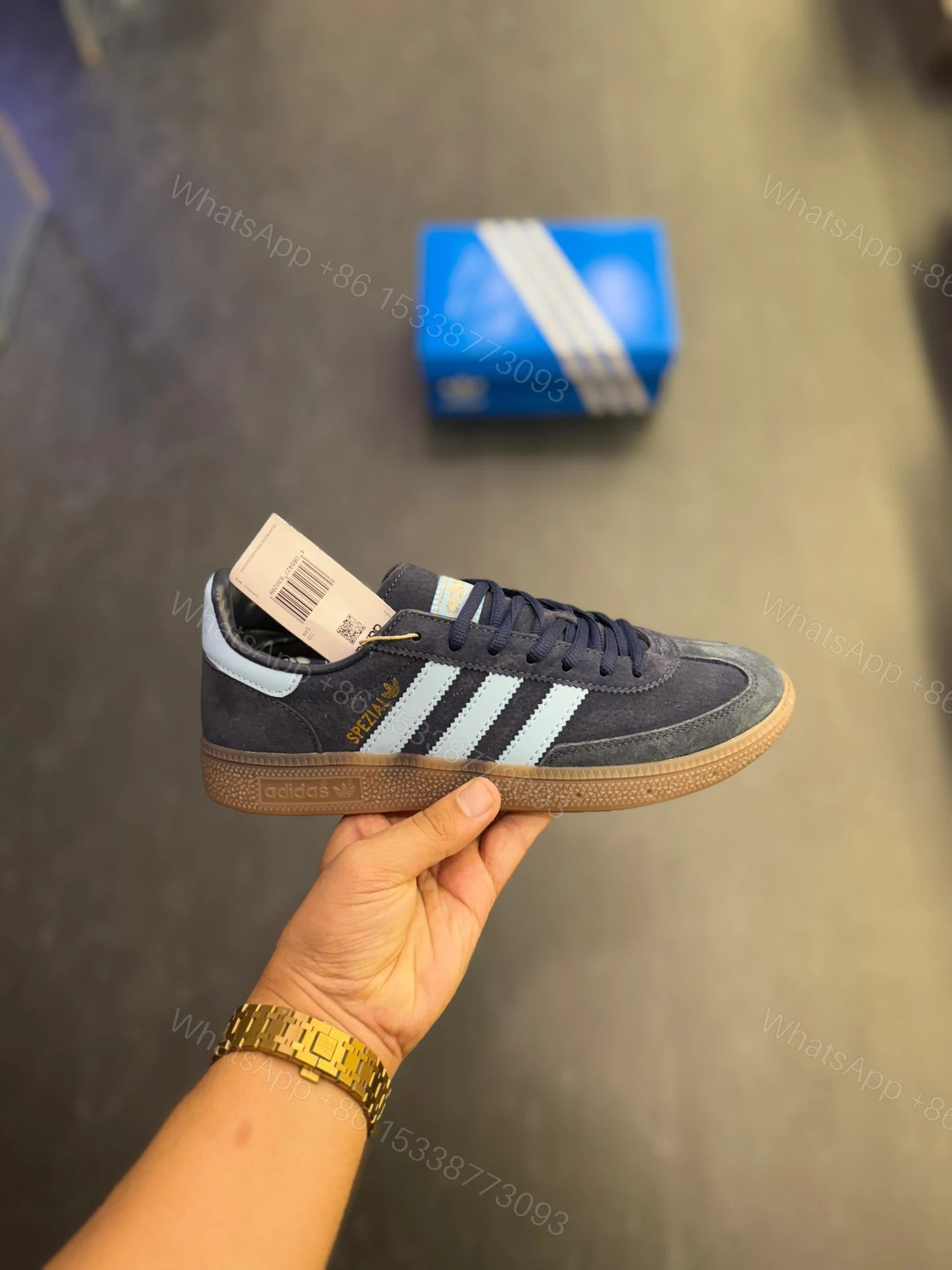 View 6 of First Copy Adidas Handball Spezial Navy