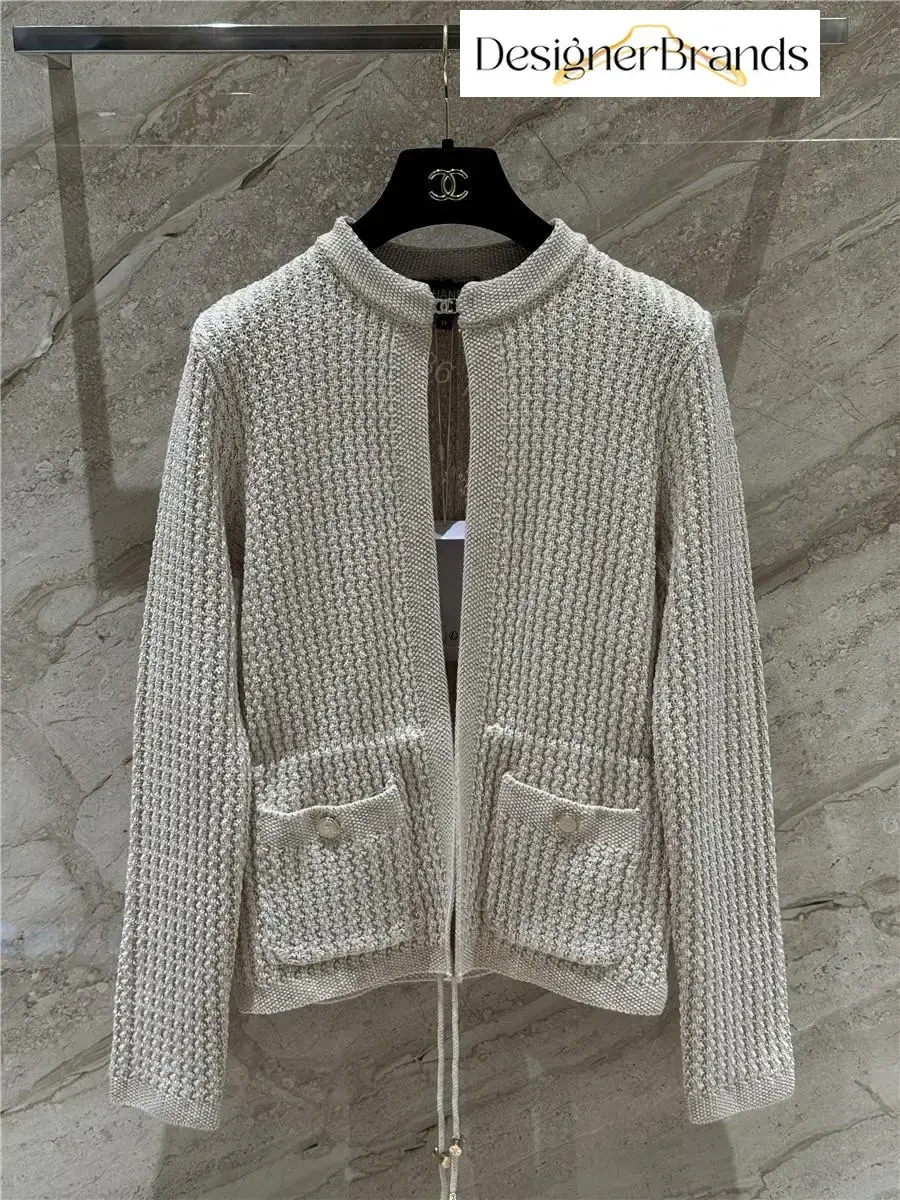 View 2 of Textured Knit Cardigan: Everyday Luxe with Practical Details