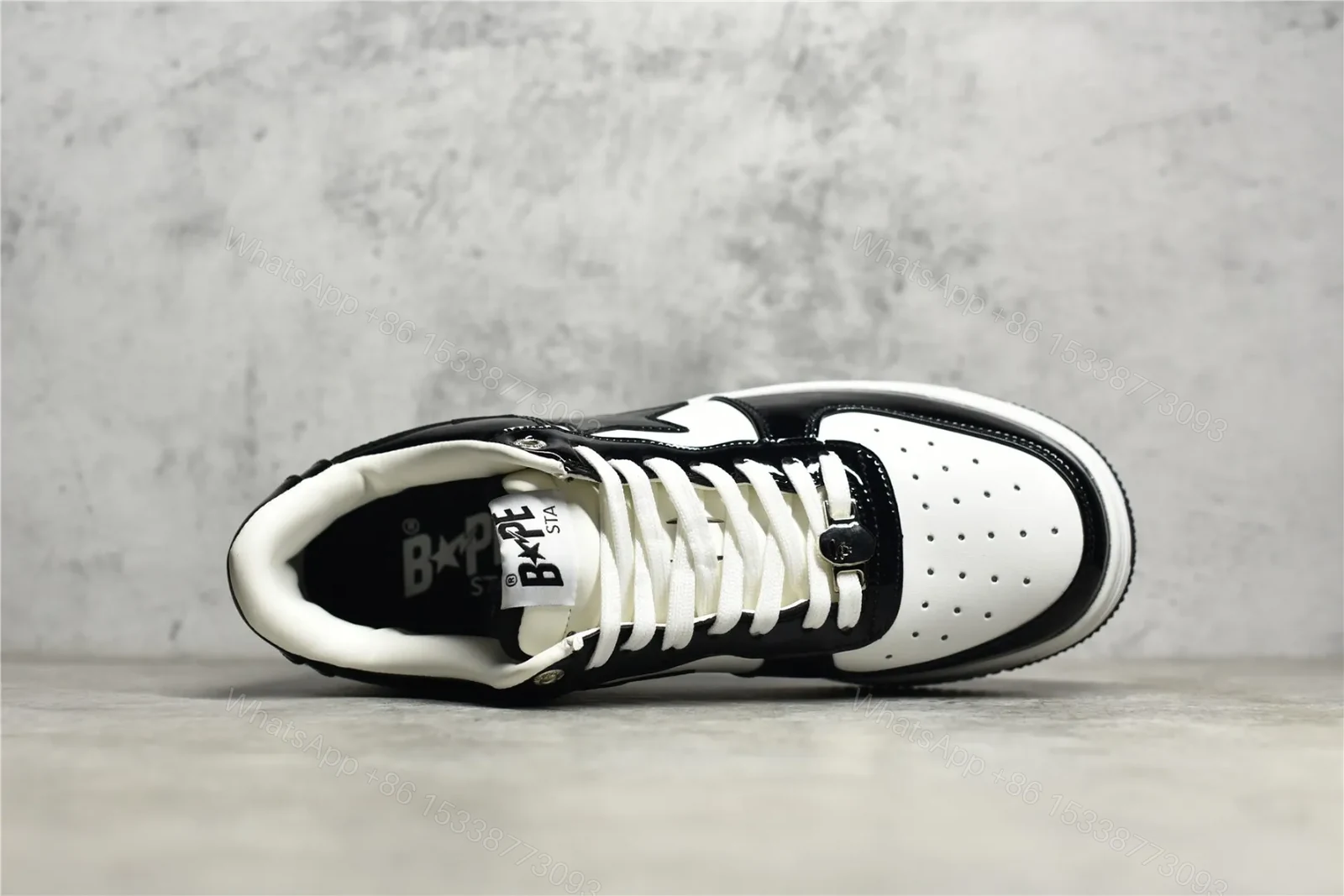 View 7 of A BATHING APE BAPE STA LOW BLACK Reps