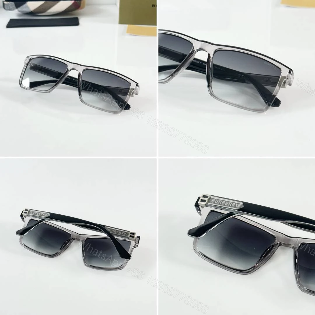 View 2 of First Copy Burberry 8233 Grey Green Sunglasses