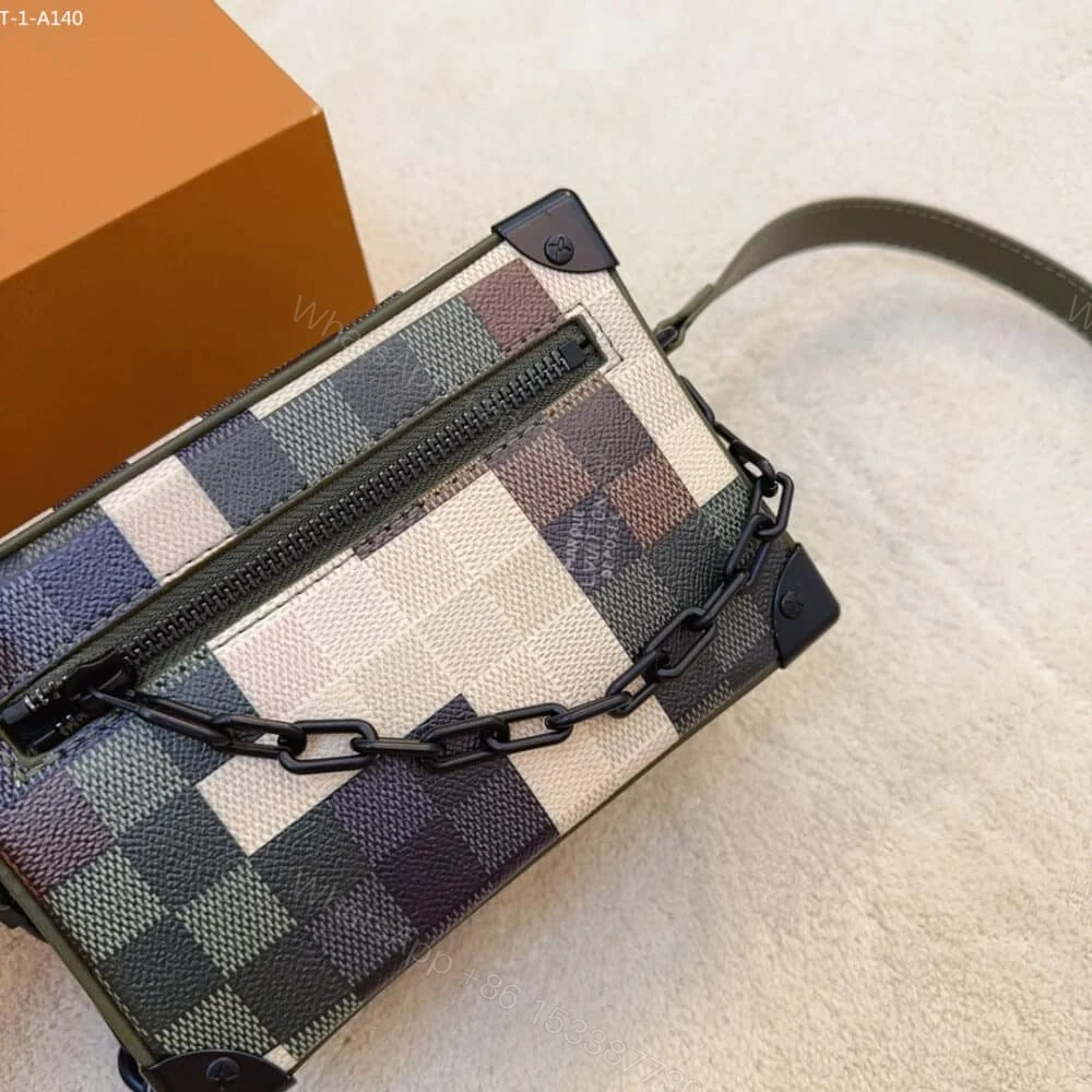 View 7 of Louis Vuitton Mini Soft Trunk Green 20Cm M24581